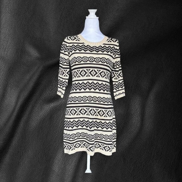 Charming Charlie Dresses & Skirts - Charming Charlies Fair Isle Sweater Dress. - Med - Nordic, Scandinavian, Winter